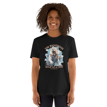 “Bold as a Lion” Unisex Softstyle T-Shirt 4
